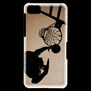 Coque Blackberry Z10 Basket en noir et blanc