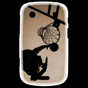 Coque Blackberry Bold 9900 Basket en noir et blanc