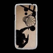 Coque Samsung Galaxy S4mini Basket en noir et blanc