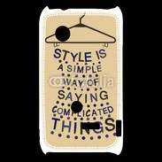 Coque Sony Xperia Typo Stylisme 5