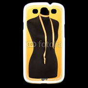 Coque Samsung Galaxy S3 Buste et mètre de couture