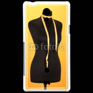 Coque Sony Xperia T Buste et mètre de couture