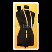 Coque LG Optimus L9 Buste et mètre de couture