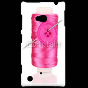 Coque Nokia Lumia 720 Fil à couture rose 