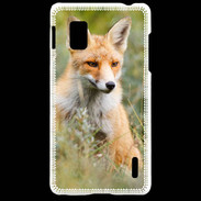 Coque LG Optimus G Portrait d'un renard