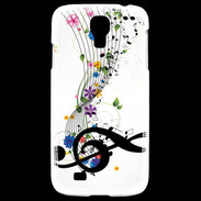 Coque Samsung Galaxy S4 Farandole de notes de musique 1