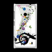 Coque Nokia Lumia 520 Farandole de notes de musique 1