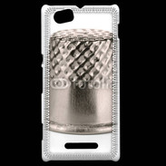 Coque Sony Xperia M Dés de couture