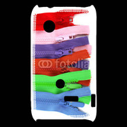 Coque Sony Xperia Typo Fermetures éclaires coutures