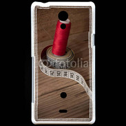 Coque Sony Xperia T Mètre de couture et bobine de fil