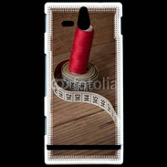 Coque Sony Xperia U Mètre de couture et bobine de fil