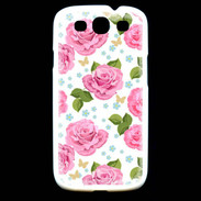 Coque Samsung Galaxy S3 Vintage Rose 3