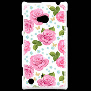 Coque Nokia Lumia 720 Vintage Rose 3