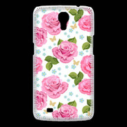 Coque Samsung Galaxy Mega Vintage Rose 3