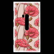 Coque Nokia Lumia 920 Fleurs vintage 2