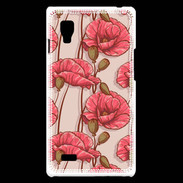 Coque LG Optimus L9 Fleurs vintage 2