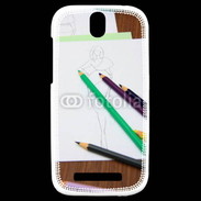 Coque HTC One SV Patron de couture 2