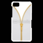 Coque Blackberry Z10 Fermetures éclaires coutures 2