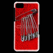 Coque Blackberry Z10 Épingles à nourrice couture 