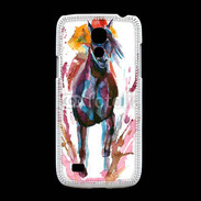 Coque Samsung Galaxy S4mini Equitation en peinture 10