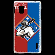 Coque LG Optimus G All Star Baseball USA