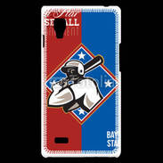 Coque LG Optimus L9 All Star Baseball USA