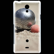 Coque Sony Xperia T Amour de la pétanque