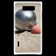 Coque LG Optimus L7 Amour de la pétanque