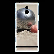 Coque Sony Xperia P Amour de la pétanque