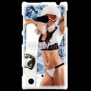 Coque Nokia Lumia 720 Charme et snowboard