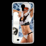 Coque Samsung Galaxy Mega Charme et snowboard
