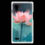 Coque LG Optimus L9 Belle fleur 50