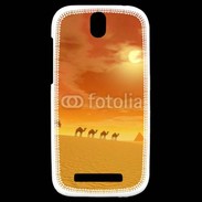 Coque HTC One SV Passion du désert