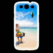 Coque Samsung Galaxy S3 Kite surf passion