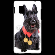 Coque LG Optimus G Chien champion 