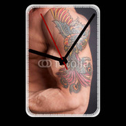 Grande pendule murale Tatouage biceps 10