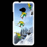 Coque HTC One Ski freestyle en montagne 20