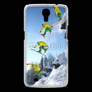 Coque Samsung Galaxy Mega Ski freestyle en montagne 20