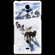 Coque Sony Xperia T Chiens de traineaux