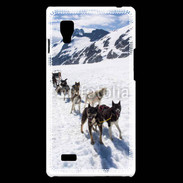 Coque LG Optimus L9 Chiens de traineaux