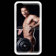Coque iPhone 4 / iPhone 4S Trop de musculation et Voilà !!!