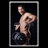 Etui carte bancaire Trop de musculation et Voilà !!!