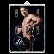 Porte clés Trop de musculation et Voilà !!!