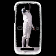 Coque HTC One SV Passion Escrime 10
