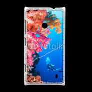 Coque Nokia Lumia 520 Plongeur en mer 11