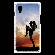 Coque LG Optimus L9 Passion Boxe Thaï 10