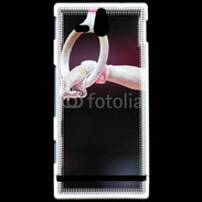 Coque Sony Xperia U Gymnastique les Anneaux