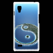 Coque LG Optimus L9 Zen vue aérienne
