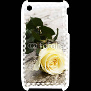 Coque iPhone 3G / 3GS Belle rose Jaune 50