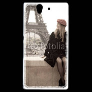 Coque Sony Xperia Z Vintage Tour Eiffel 30
